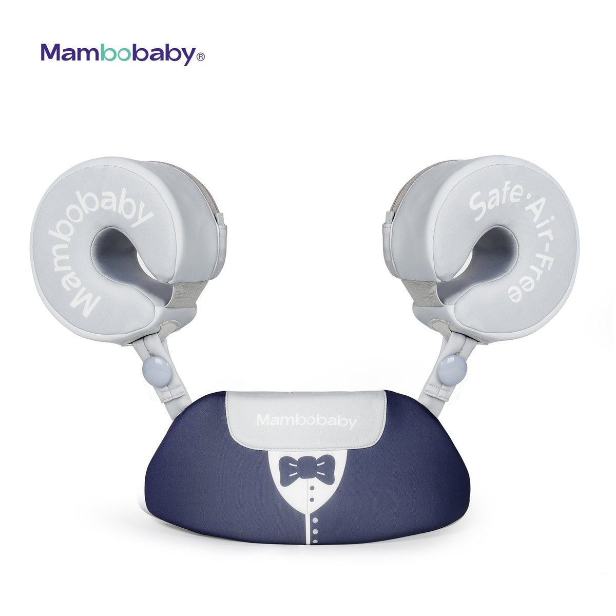 Mambobaby™ Air-Free Armbands and Chest Float Set — Professional Kids Swim Trainer for ages 3-8 years.