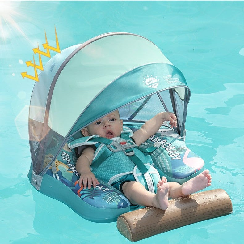 Mambobaby Tropical Rain Forest | Air-Free Baby Float | 3-24 Months