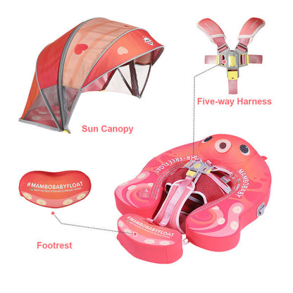 Mambobaby Octopus | Air-Free Baby Float | 3-24 Months