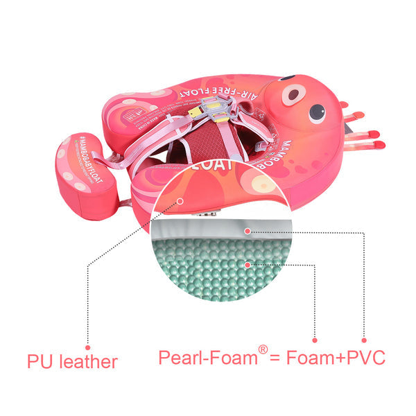 Mambobaby Octopus | Air-Free Baby Float | 3-24 Months