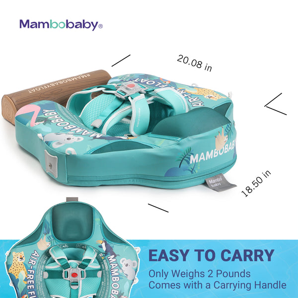 Mambobaby Tropical Rain Forest | Air-Free Baby Float | 3-24 Months