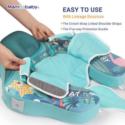 Mambobaby Tropical Rain Forest | Air-Free Baby Float | 3-24 Months