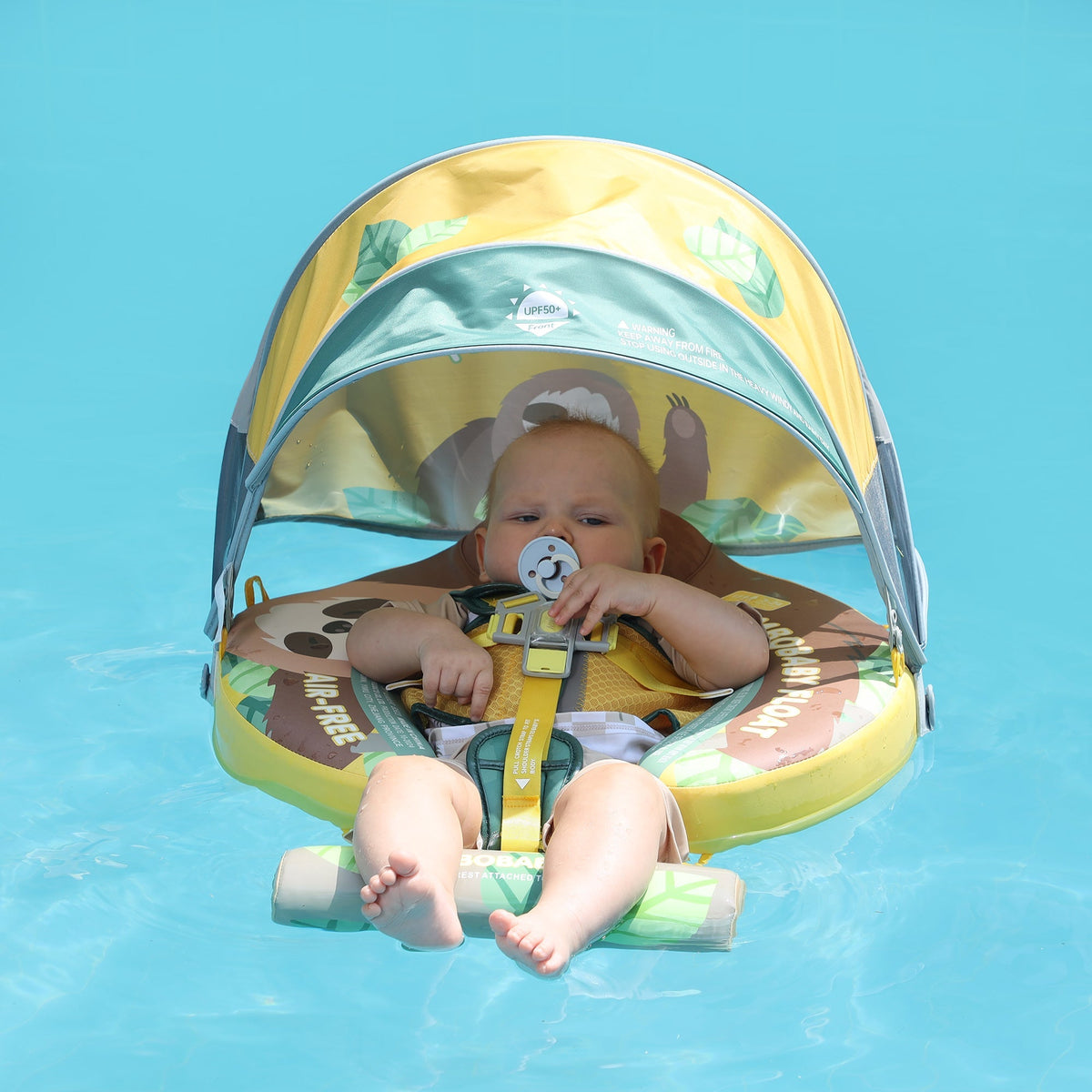 Mambobaby Float, Best baby Swimming Float with Caniopy, Best Toddler Pool Float