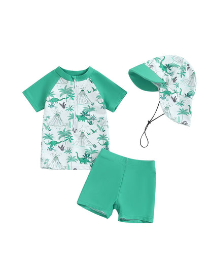 Mambobaby UV Swim Set | 3-Piece with Hat | 6M–4Y