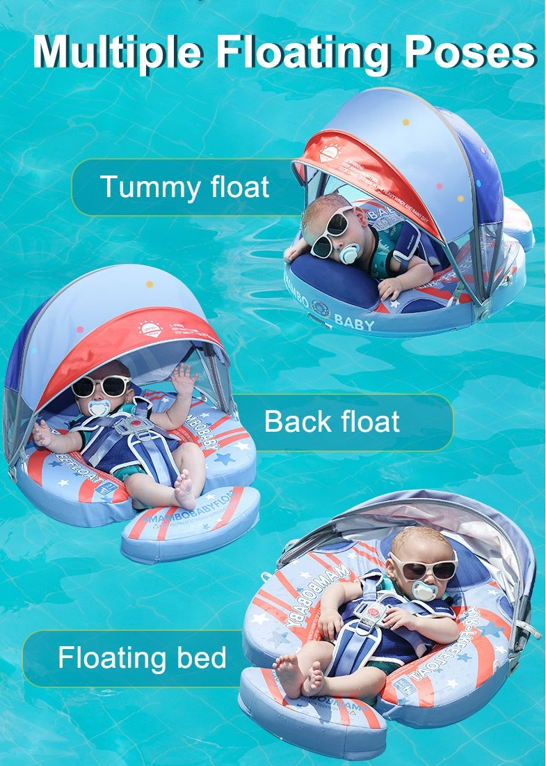 Mambobaby American Doughnut | Air-Free Baby Float | 3-24 Months