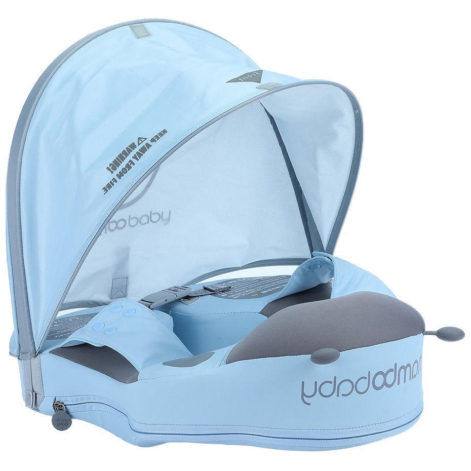 Dimensions and sizing chart for the Mambobaby™ Ladybug Shoulder Float (44x37 cm).