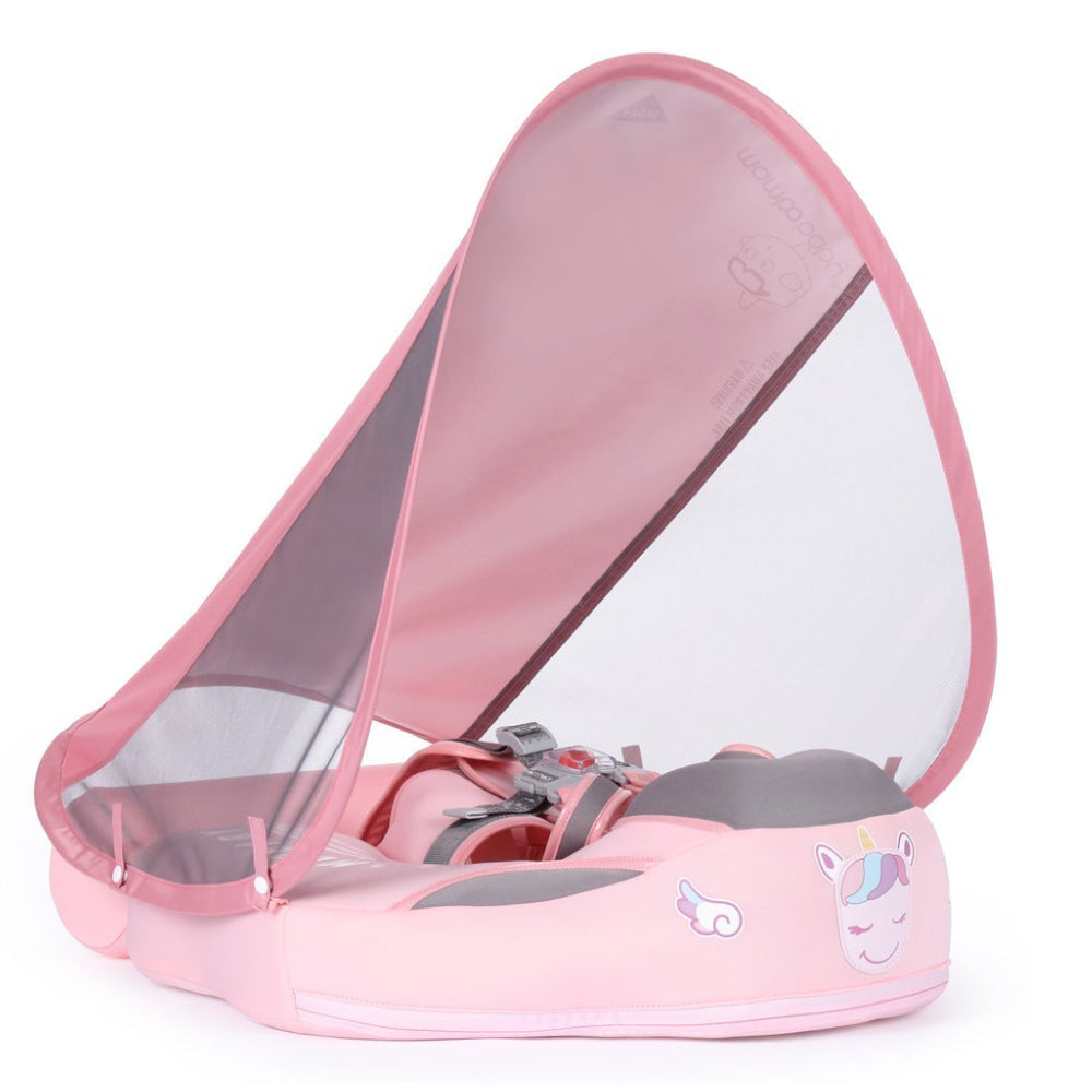 Mambobaby™ Unicorn Float showing the original air-free design for UK pool safety.
