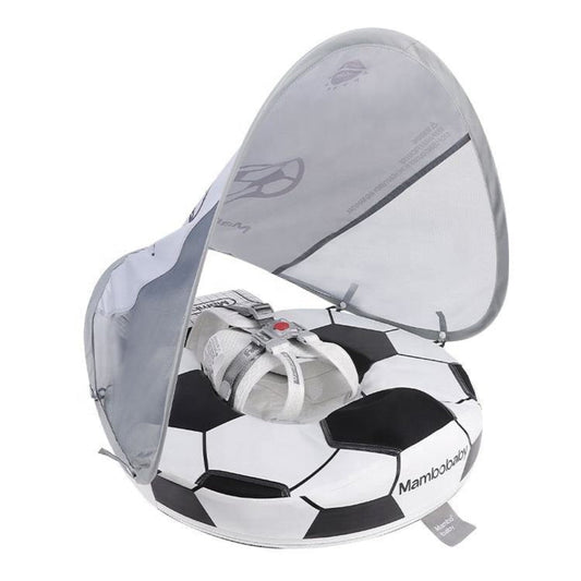 Original Mambobaby™ Soccer Float for UK pools, featuring a non-inflatable air-free design for babies 3-24 months.